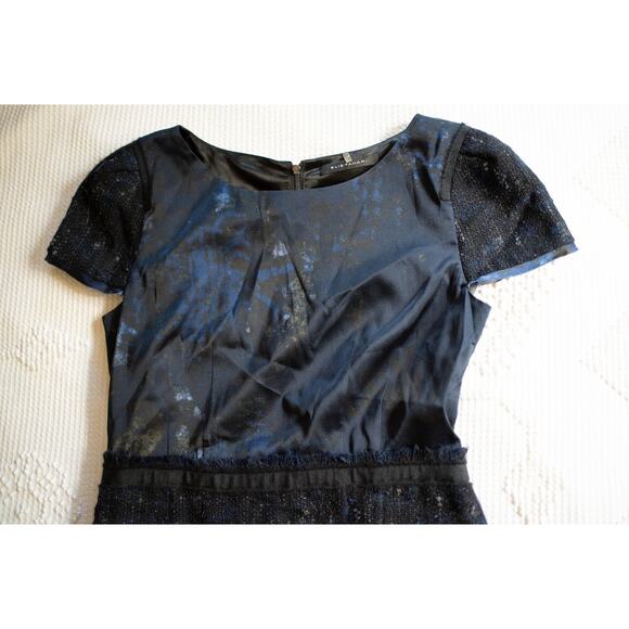 Elie Tahari Dress Silk and Alpaca Wool Size 8 Career Office Wear Cocktail Party - Picture 3 of 16